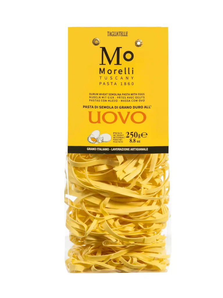TAGLIATELLES AUX ŒUFS 250G  — Pastificio Morelli, San Romano, Toscana