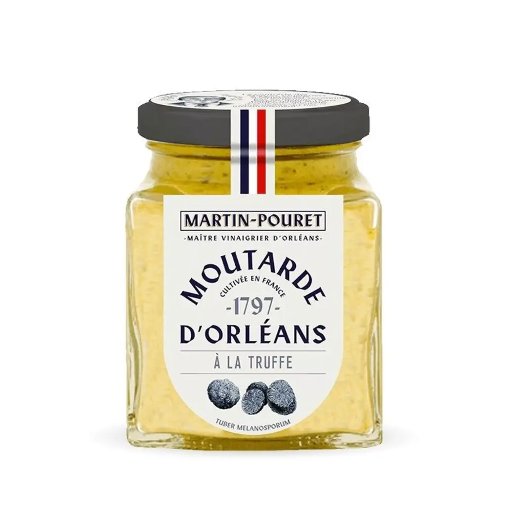 MOUTARDE À LA TRUFFE 200G — Martin Pouret, Orléans, Loire