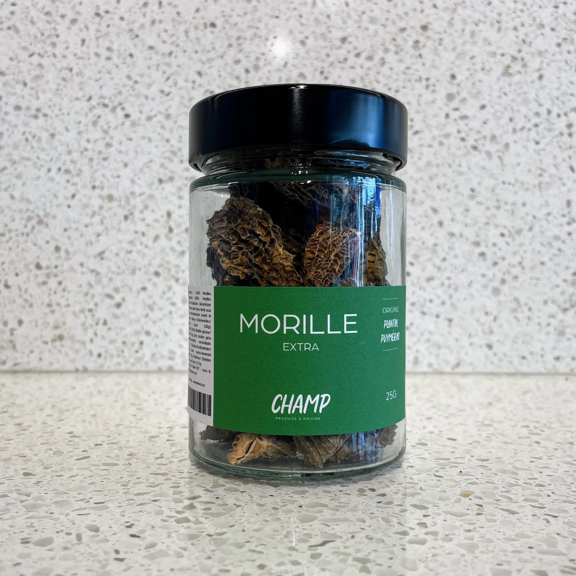 MORILLES SECHÉES 25G — Plantin, Puyméras, Vaucluse
