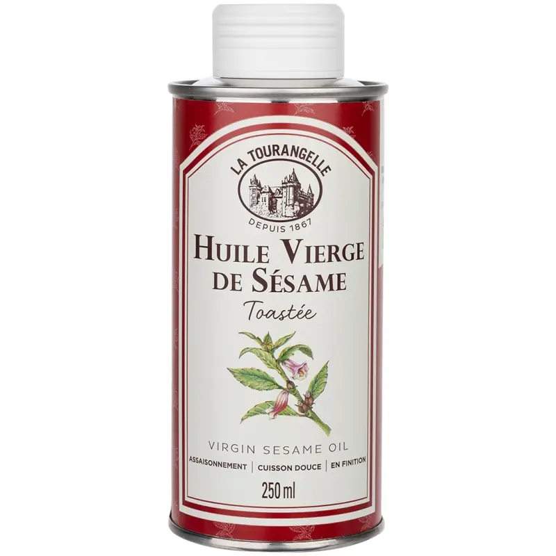 HUILE VIERGE DE SÉSAME TOASTÉE 500ML  — La Tourangelle