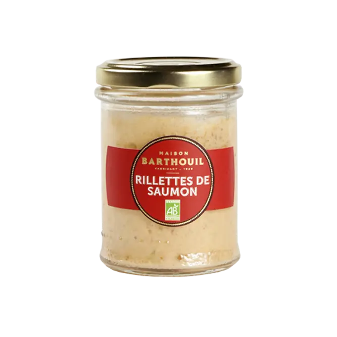 RILLETTES DE SAUMON 150G — Maison Barthouil, Peyrehorade, Landes