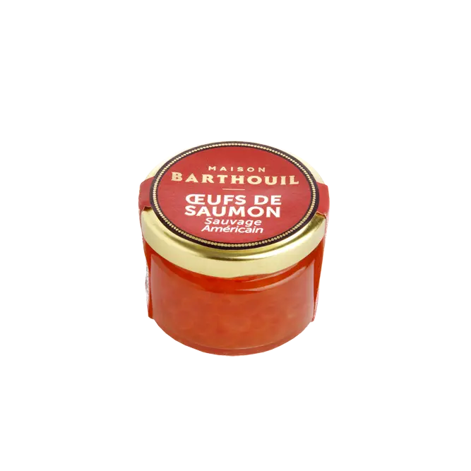 Oeufs de Saumon Sauvage 50g - Maison Barthouil
