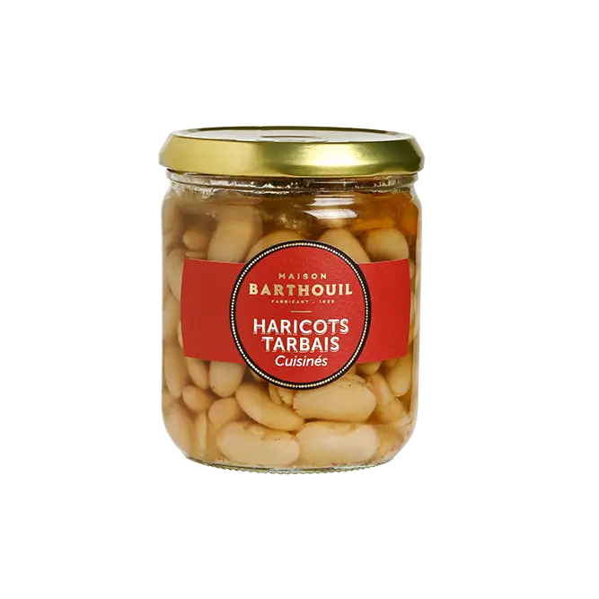 HARICOTS TARBAIS CUISINÉ 400G — Maison Barthouil, Peyrehorade, Landes