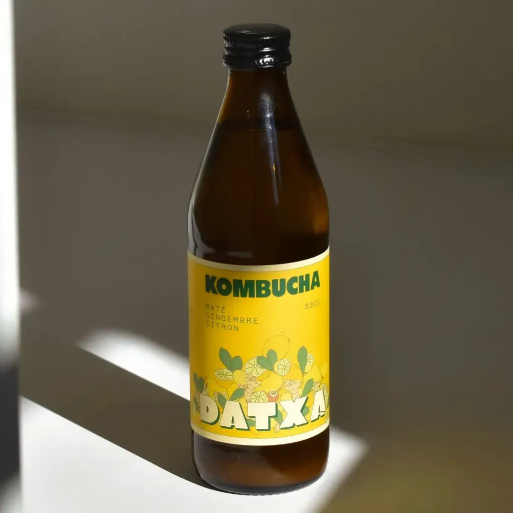 KOMBUCHA MATÉ GINGEMBRE CITRON  — Datxa