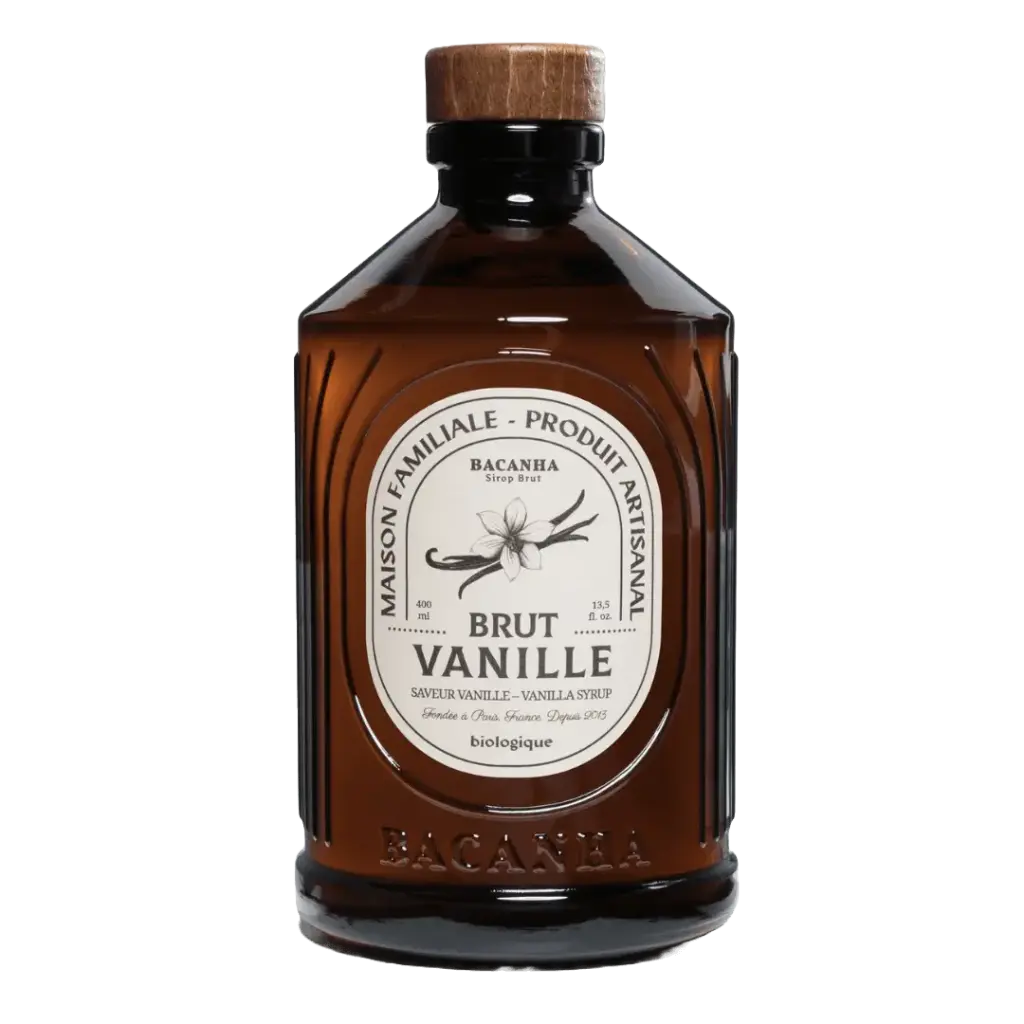 SIROP BRUT DE VANILLE  — Bacanha, Saint-Soupplets