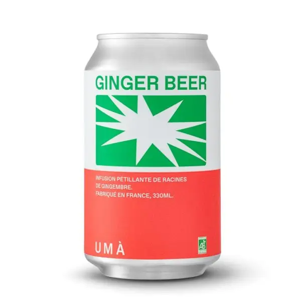 GINGER BEER BIO 33CL  — Uma, Paris