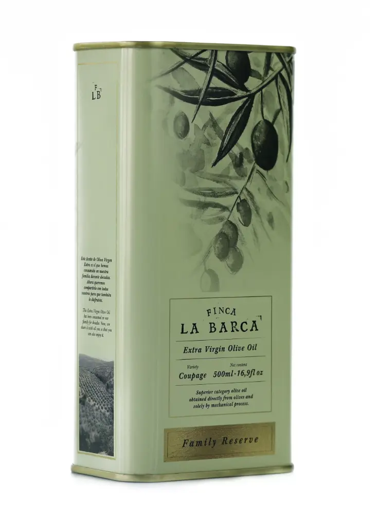 HUILE D'OLIVE "RESERVA FAMILIAR" 500ML — Finca La Barca, Plasencia, Cáceres