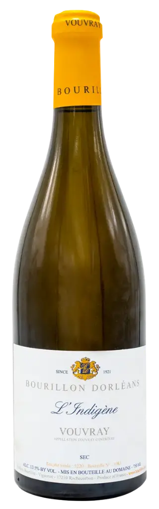 L'INDIGÈNE VOUVRAY MOELLEUX LA LEVRIÈRE VOUVRAY — Bourillon Dorléans