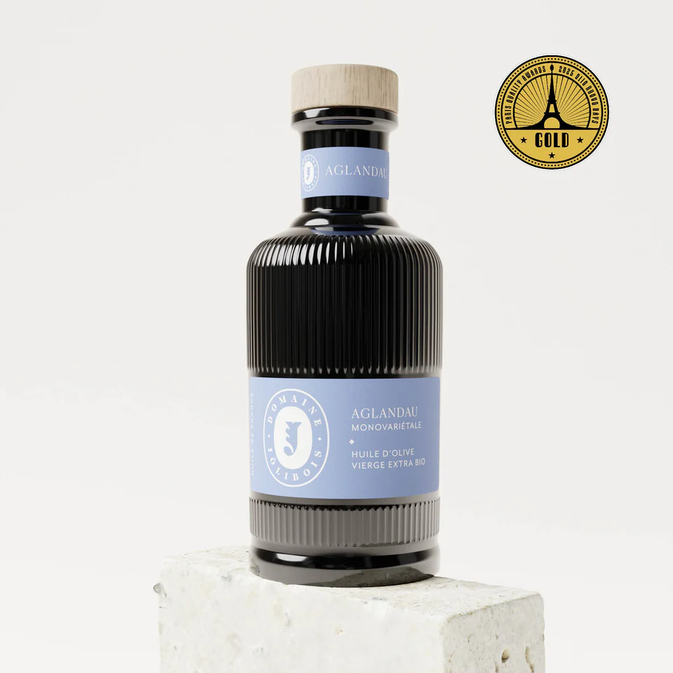 HUILE D'OLIVE AGLANDAU 50cl — Domaine Joli-Bois, Eyguières, Provence