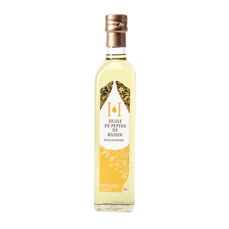 HUILE DE PEPINS DE RAISIN 50cl — Huilerie Beaujolaise, Beaujeu, Rhône