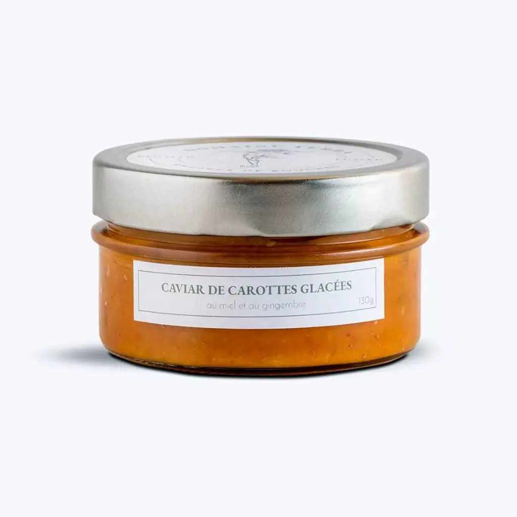 CAROTTES DES SABLES GLACÉES AU MIEL ET GINGEMBRE 130g — Domaine Terra, Bazas, Acquitaine