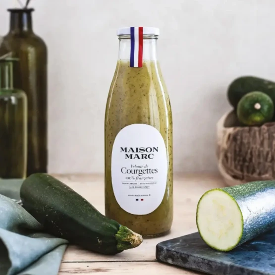 VELOUTÉ DE COURGETTE — Maison Marc, Chemilly—sur—Yonne, Bourgogne