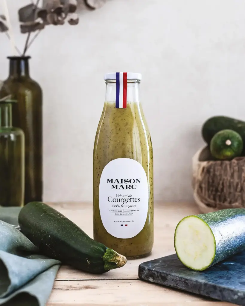 VELOUTÉ DE COURGETTE — Maison Marc, Chemilly-sur-Yonne, Bourgogne