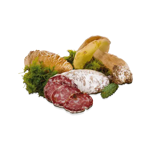 SAUCISSON AUX CEPES  — Mont Charvin, Doussard, Haute-Savoie