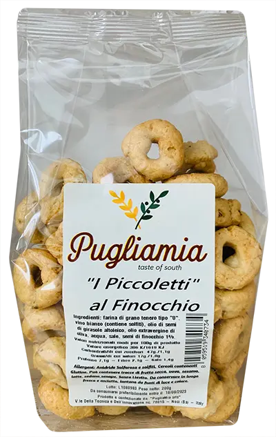 PICCOLETI au Fenouil — Pugliamia
