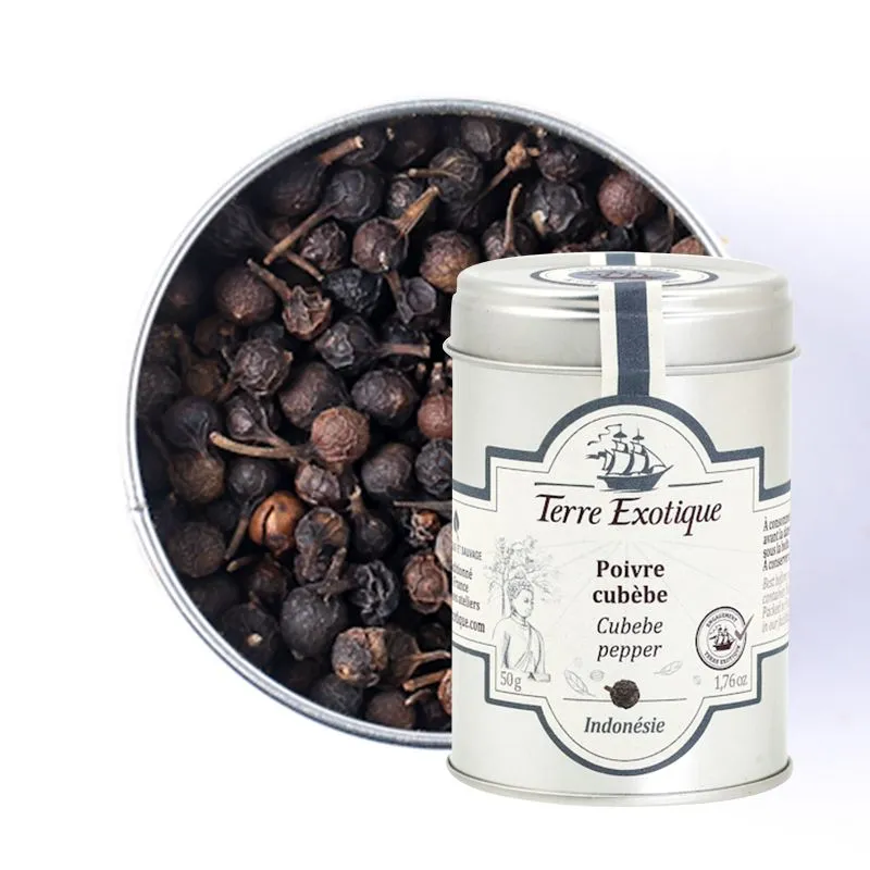 POIVRE CUBÈBE, Indonésie 50g — Terre Exotique