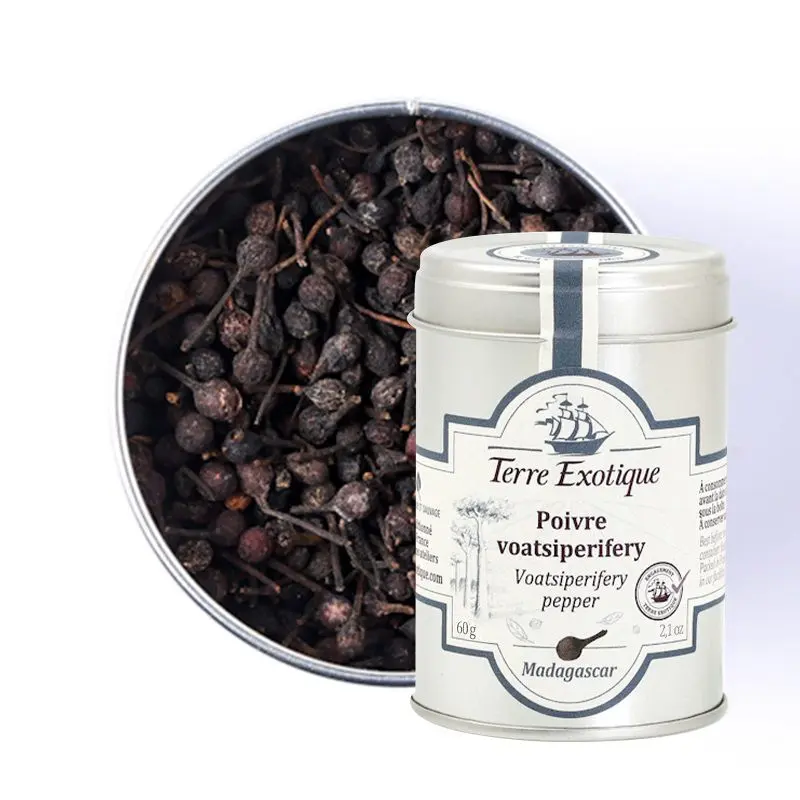 POIVRE VOATSIPERIFERY, Madagascar 60g — Terre Exotique, Rochecorbon, Loire