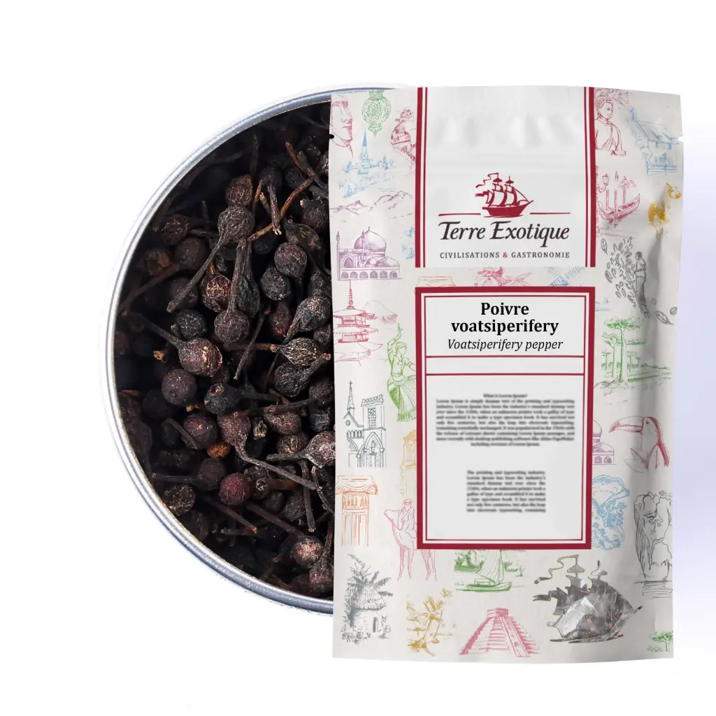 POIVRE VOATSIPERIFERY 500 G — Terre Exotique, Rochecorbon, Loire