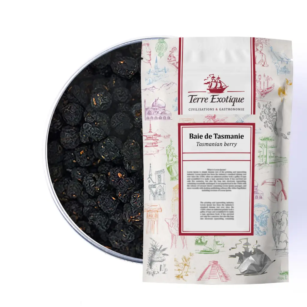 BAIE DE TASMANIE 250 G — Terre Exotique, Rochecorbon, Loire