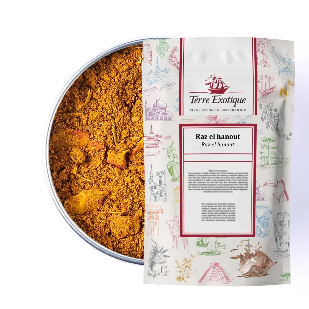 RAZ EL HANOUT 500 G — Terre Exotique, Rochecorbon, Loire