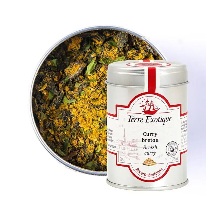 CURRY BRETON 50g — Terre Exotique, Rochecorbon, Loire