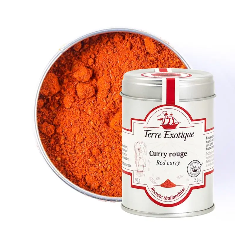 CURRY ROUGE THAI 60g — Terre Exotique