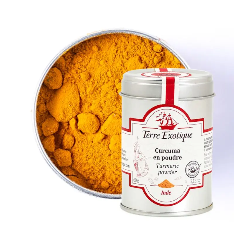 CURCUMA EN POUDRE 60g — Terre Exotique