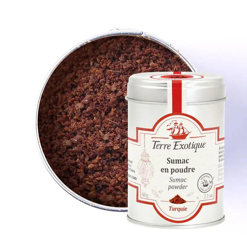 SUMAC EN POUDRE 60g — Terre Exotique, Rochecorbon, Loire