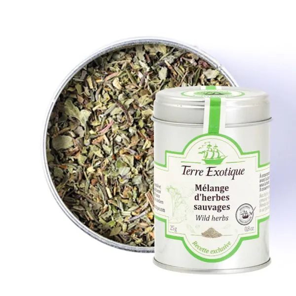 MÉLANGE D'HERBES SAUVAGES 50g — Terre Exotique