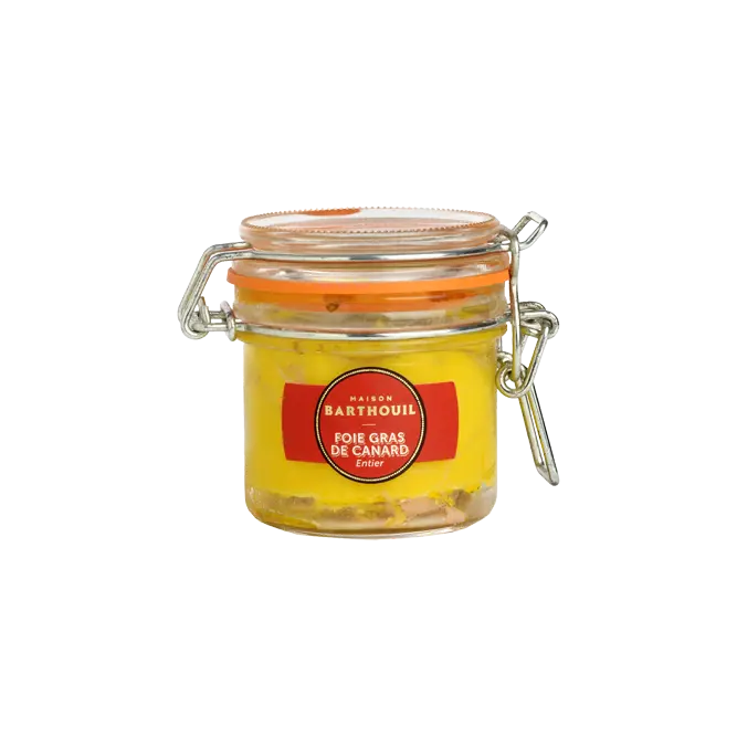 FOIE GRAS DE CANARD Entier 90g — Maison Barthouil, Peyrehorade, Landes