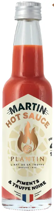 PIMENTS & TRUFFE NOIRE  — Plantin x Martin Hot Sauce