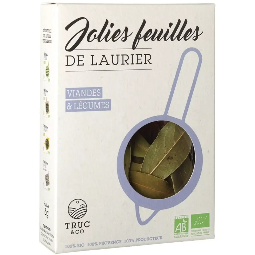LAURIER Feuilles 6g — Truc&Co, Esparron, Provence