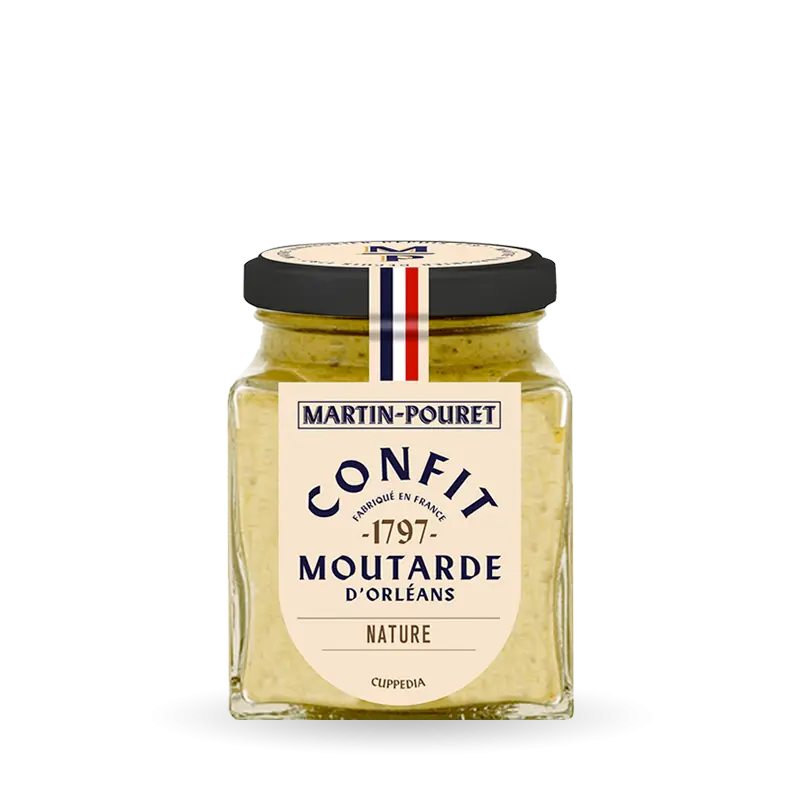 CONFIT DE MOUTARDE Onctueuse 105g — Martin Pouret, Orléans, Loire