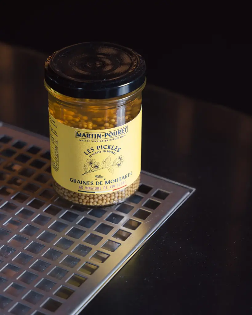PICKLES DE GRAINES DE MOUTARDE 80g — Martin Pouret, Orléans, Loire