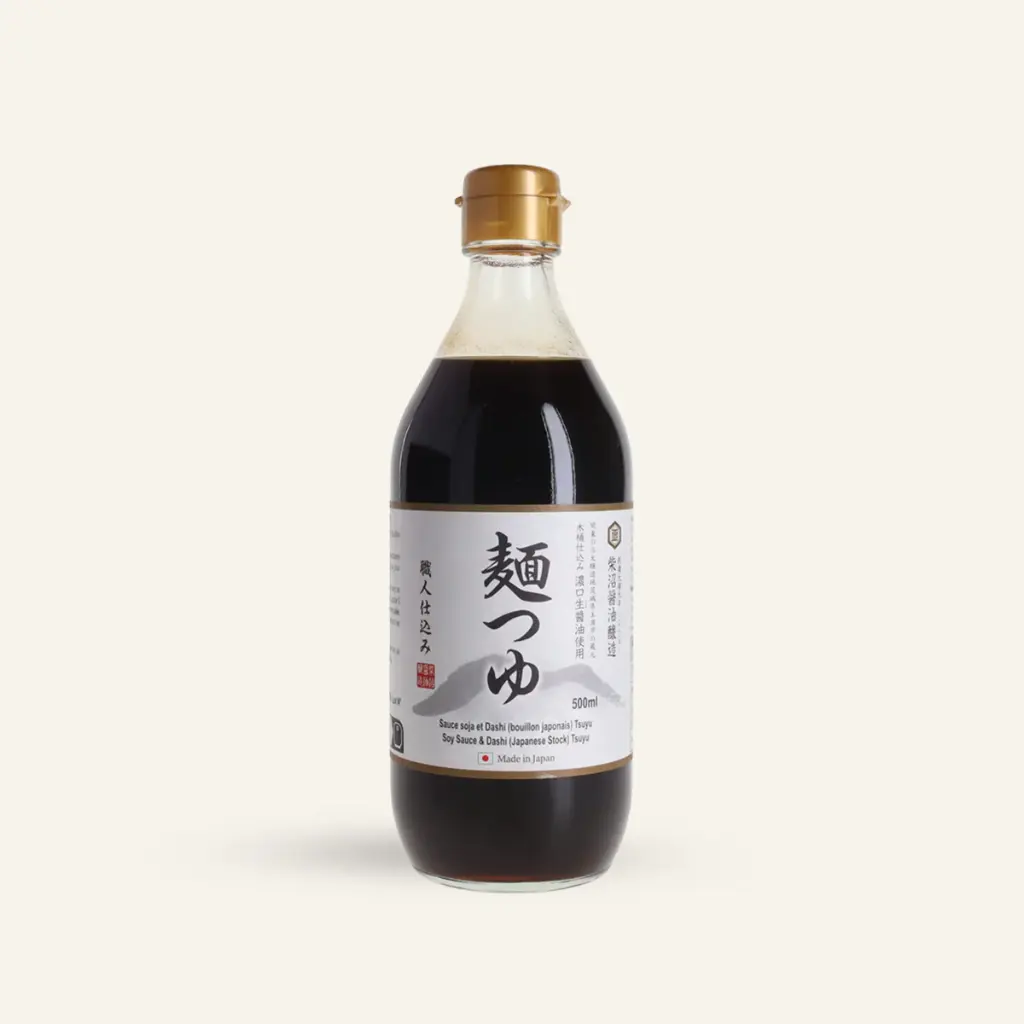 TSUYU Sauce Soja & Dashi 500ml — Shibanuma, Ibaraki, Japon
