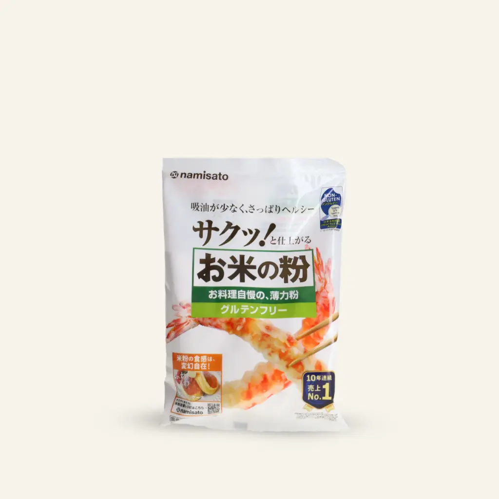 FARINE DE RIZ Tempura & Gateau 220g — Namisato, Sano, Tochigi, Japon