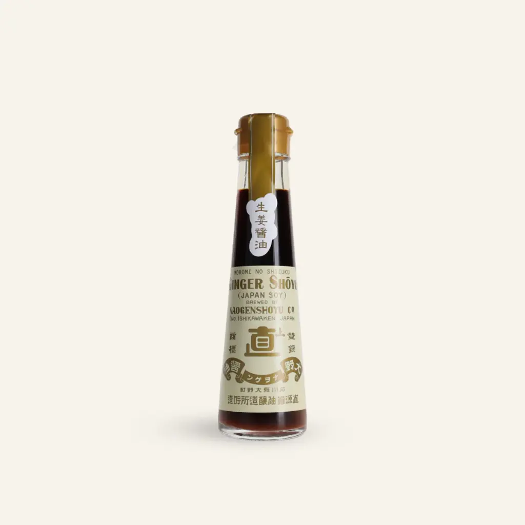 SAUCE SOJA au GINGEMBRE 120ml — Naogen, Kochi, Japon