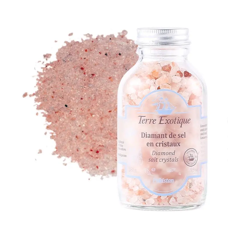 DIAMANT DE SEL en Cristaux 250g Himalaya — Terre Exotique