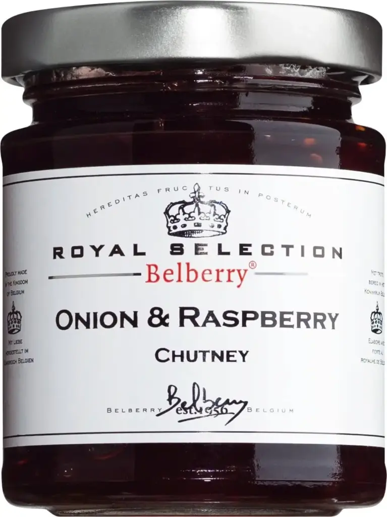 CONFIT D'OIGNON & FRAMBOISE 180g — Belberry