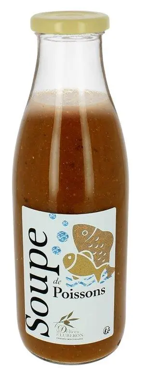 SOUPE DE POISSON 710ml — Delices du Luberon