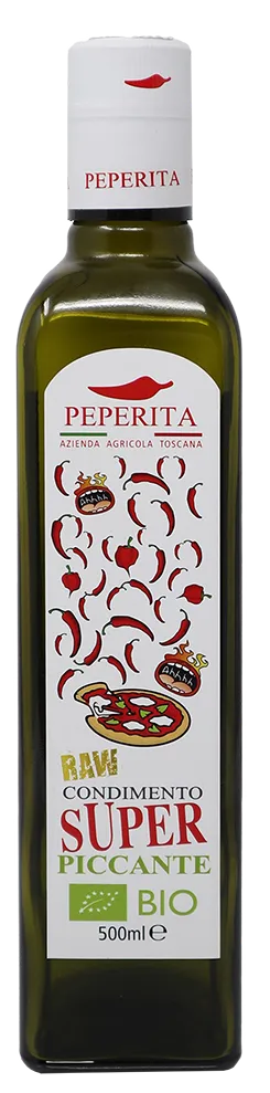 CONDIMENT PIZZA SUPER PIQUANT 250ml — Peperita, Azienda Agricola Toscana