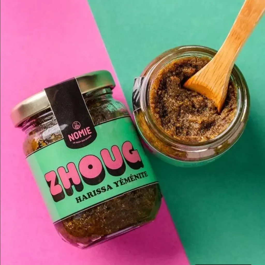 ZHOUG, Harrisa Verte Yemenite 90g — Nomie, Paris