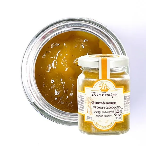 CHUTNEY DE MANGUE AU POIVRE CUBEBE — Terre Exotique