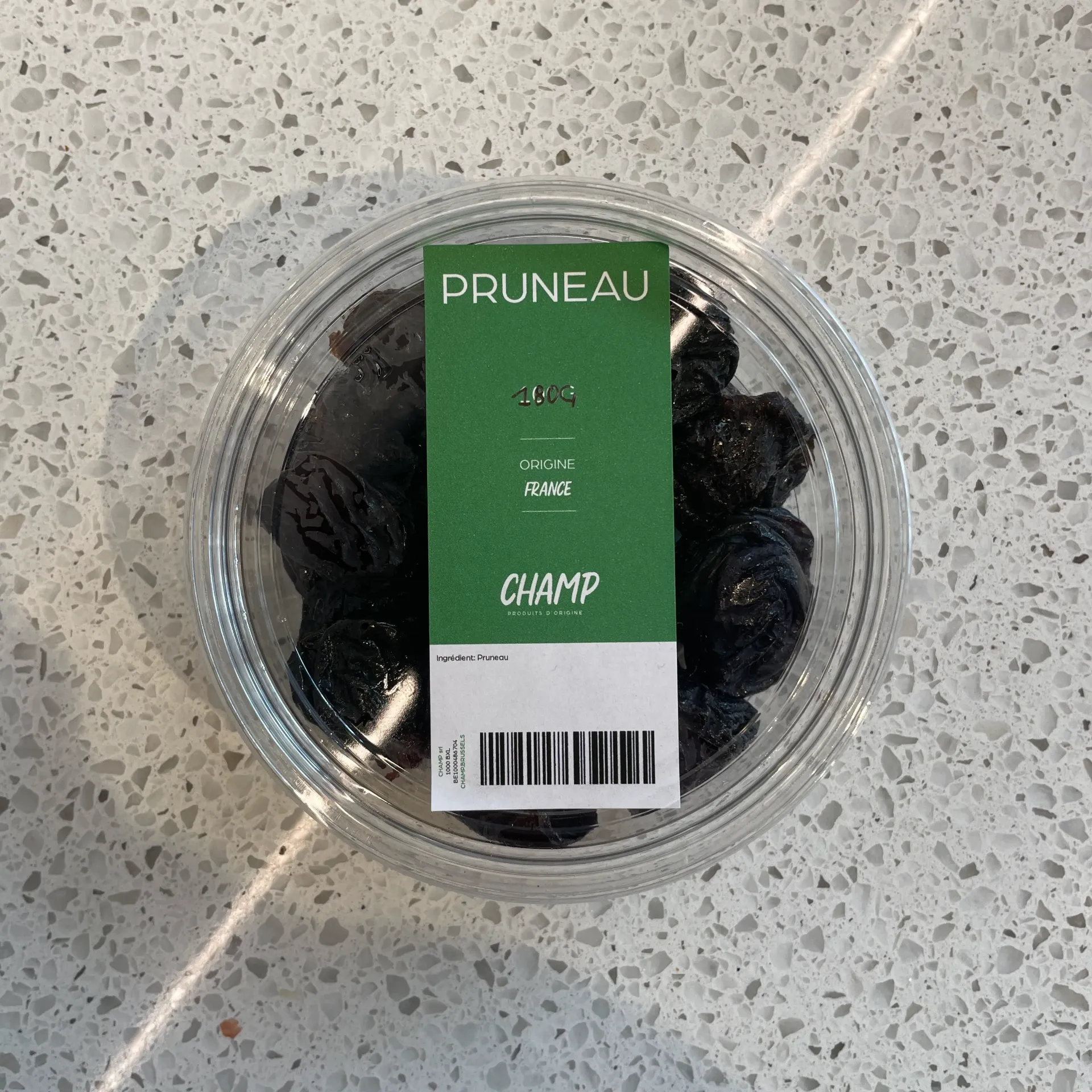PRUNEAUX, Dénoyautés 180g — France