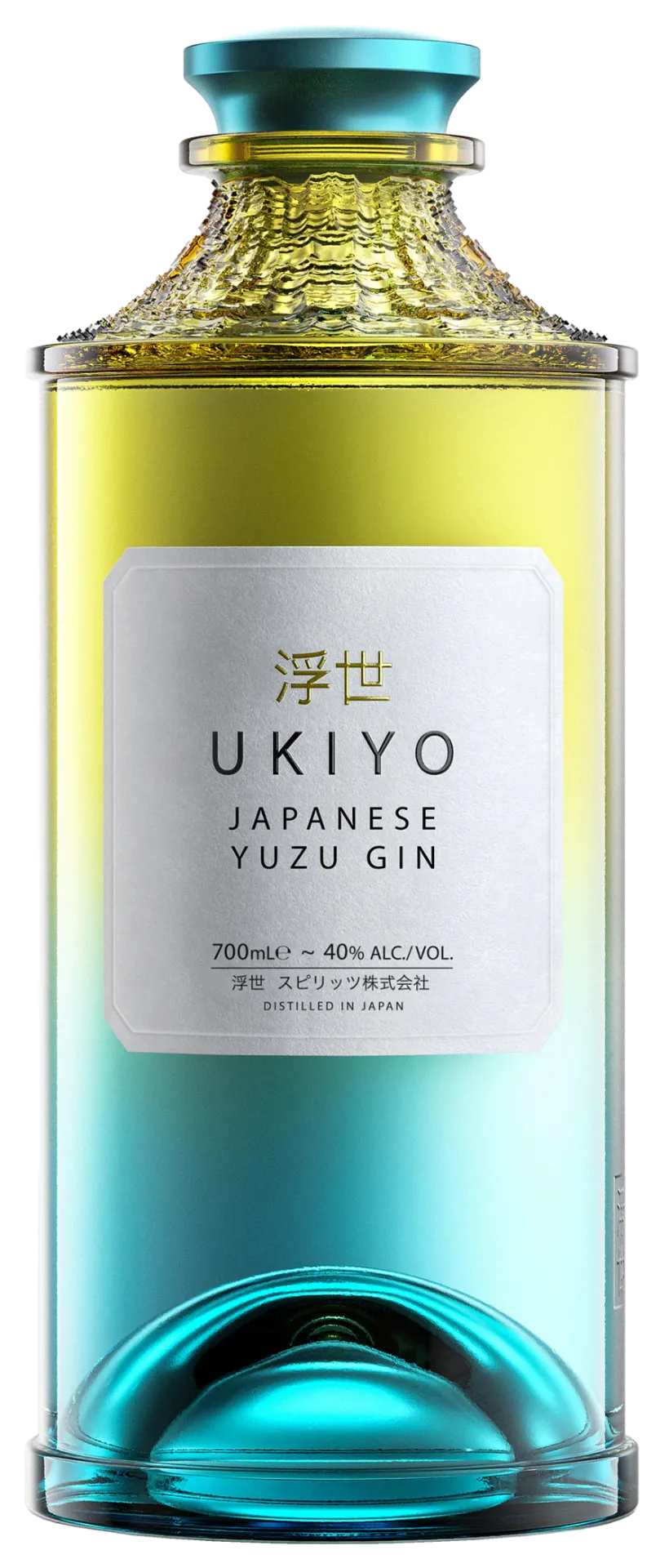 UKIYO Yuzu 0,7L 40% — Japanese Gin