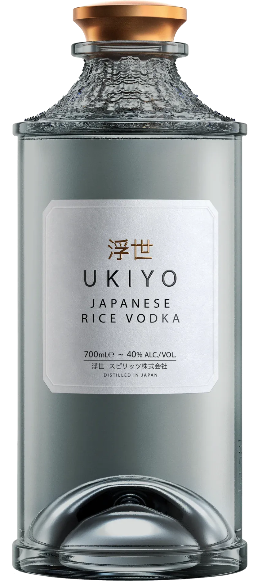 UKIYO Rice Vodka 0,7L 40% — Japanese Vodka
