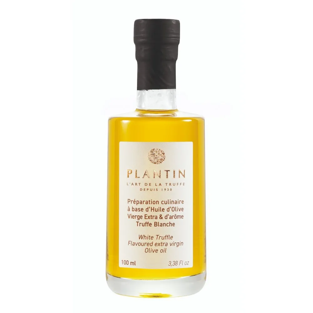 HUILE D'OLIVE VIERGE EXTRA Aromatisée truffe Blanche  100ML  — Plantin, Puyméras, Vaucluse