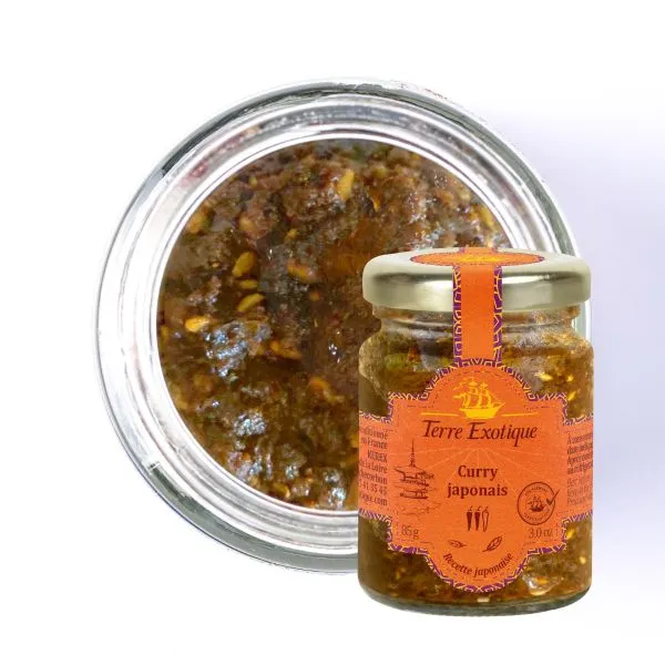 PATE DE CURRY Japonais 85g — Terre Exotique, Rochecorbon, Loire