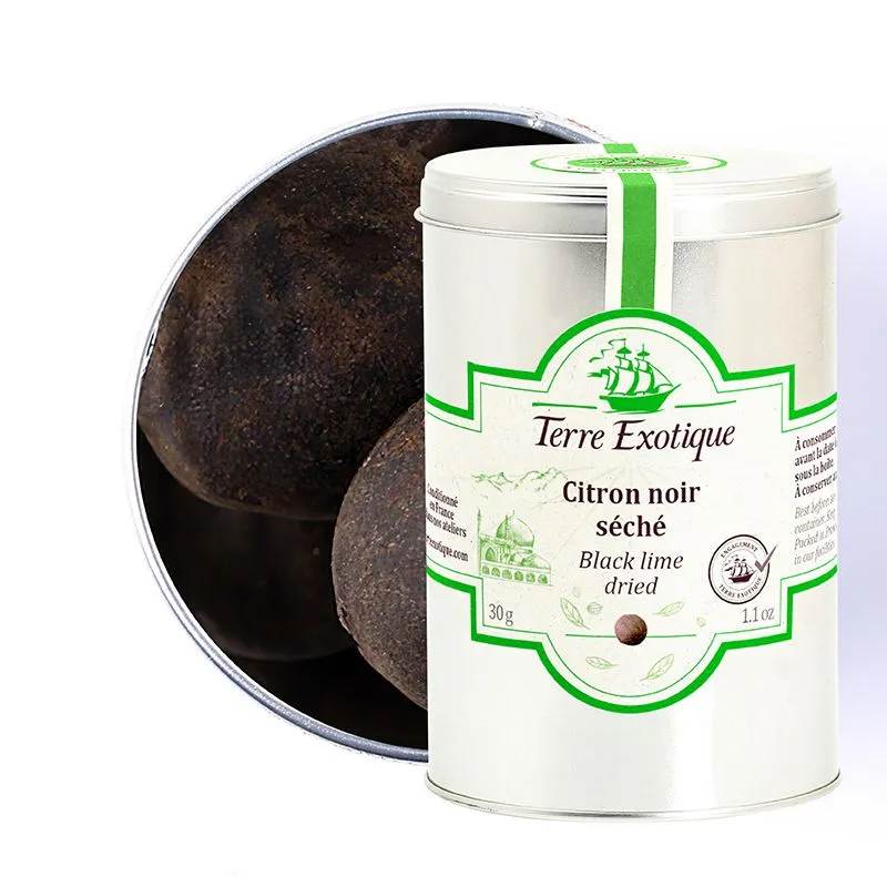 CITRONS NOIRS Sechés 30g — Terre Exotique