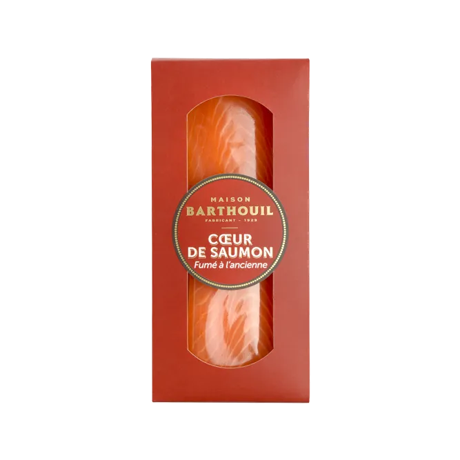 COEUR DE SAUMON FUMÉ 140g — Maison Barthouil